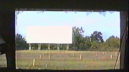 Plainfield Drive-In Theatre - Screen From Darryl Burgess (newer photo)